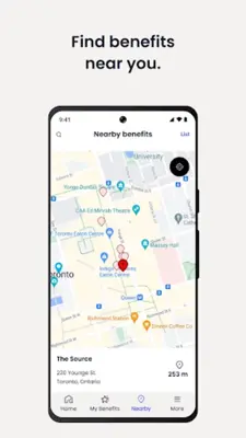 My Benefits android App screenshot 1